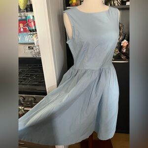 Lindy Bop Blue Audrey dress xl uk16 us 12